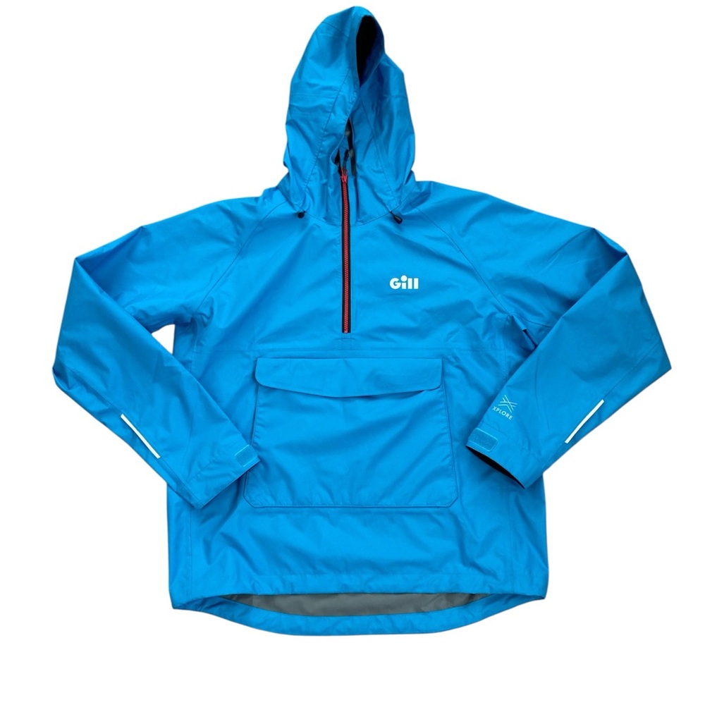 GILL Men's Verso Lite BlueJay Jacket Size Large Pullover Hooded